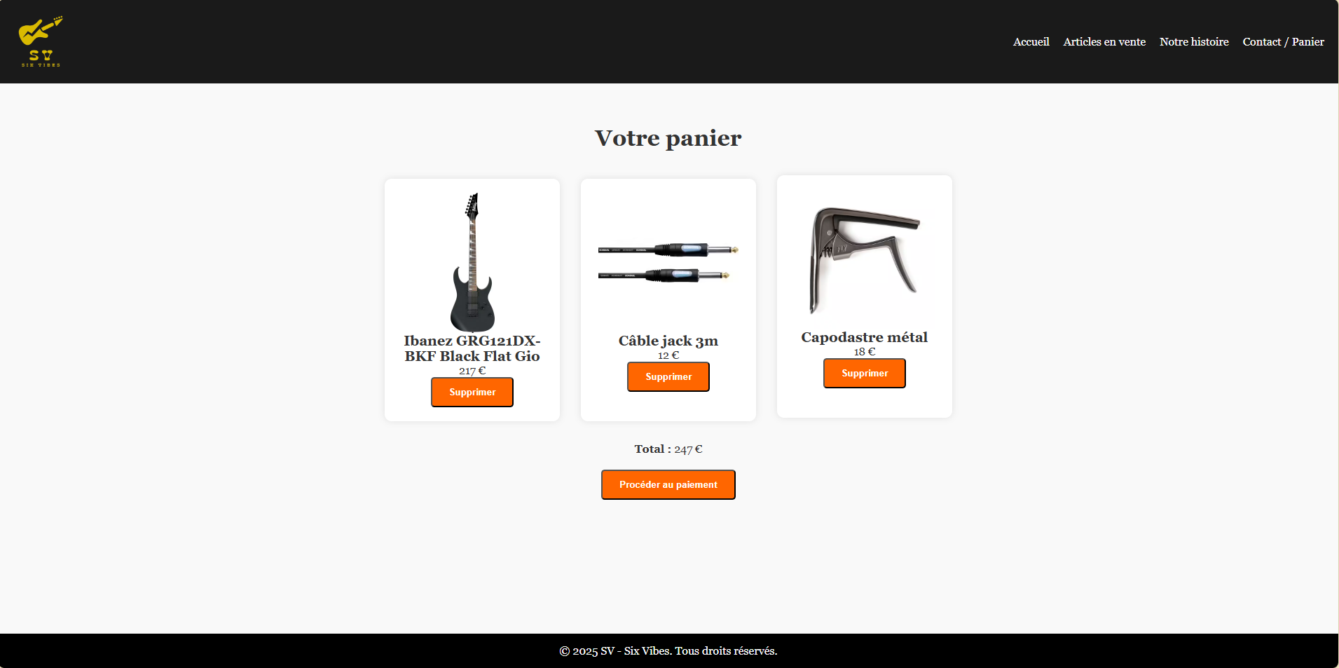 Exemple boutique 2
